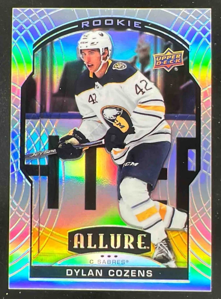 2020-21 Upper Deck Allure #XRC-DC Dylan Cozens RC