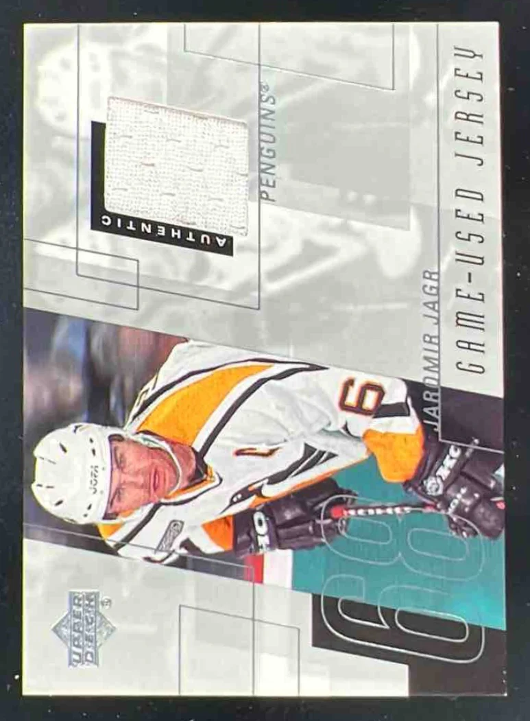 2000-01 Upper Deck Game Jerseys Series One #JJ Jaromir Jagr MEM