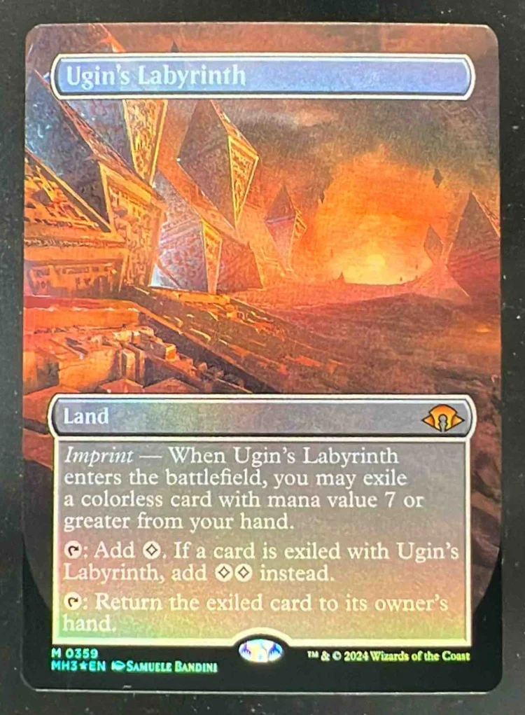 Magic The Gathering Modern Horizons 3 Foil #0359 Ugin's Labyrinth