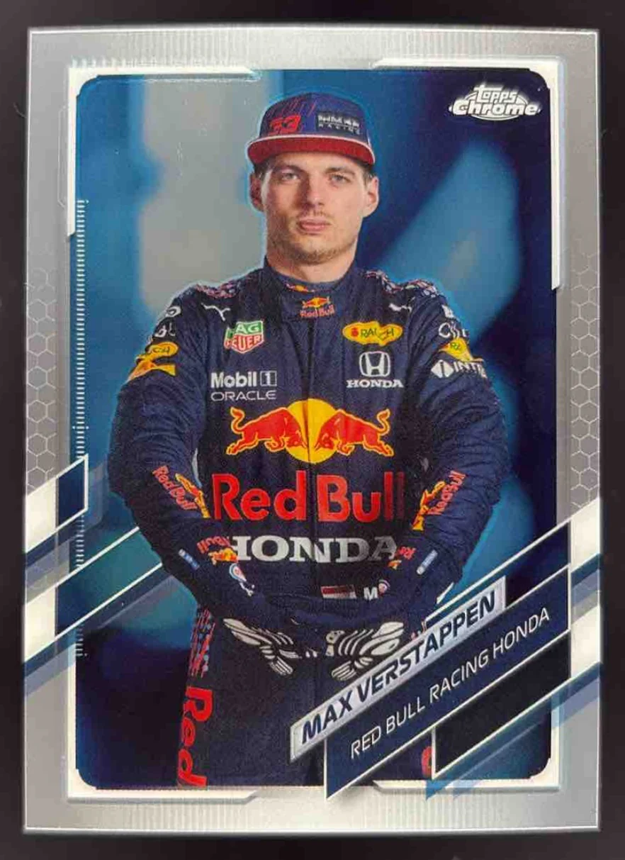 2021 Topps Chrome Formula 1 #3 Max Verstappen