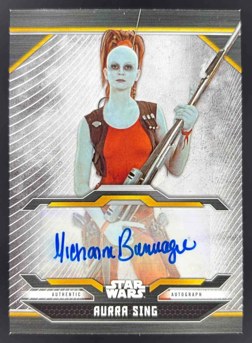 2021 Topps Star Wars Bounty Hunters Autographs #A-MB Michonne Bourriague Auto
