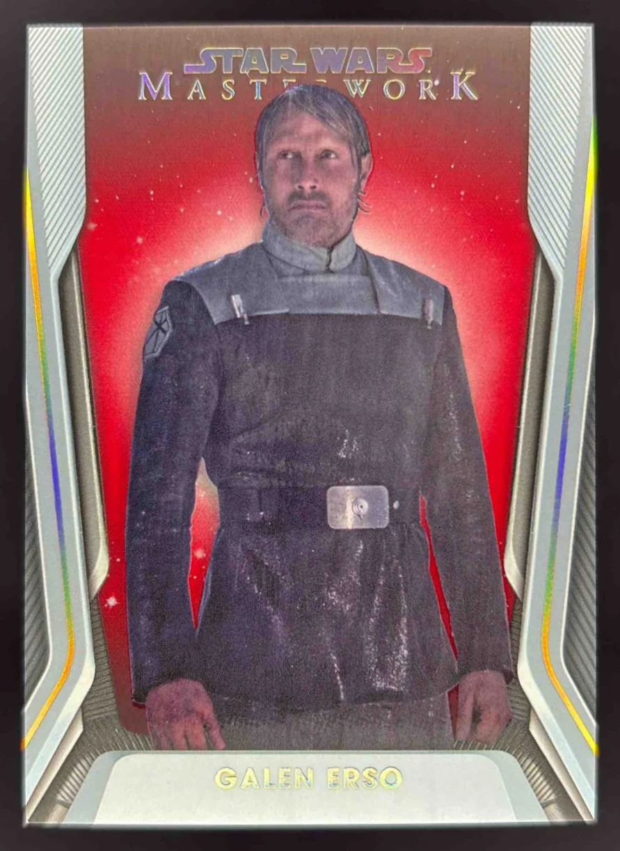 2021 Topps Star Wars Masterwork Red #38 Galen Erso /25