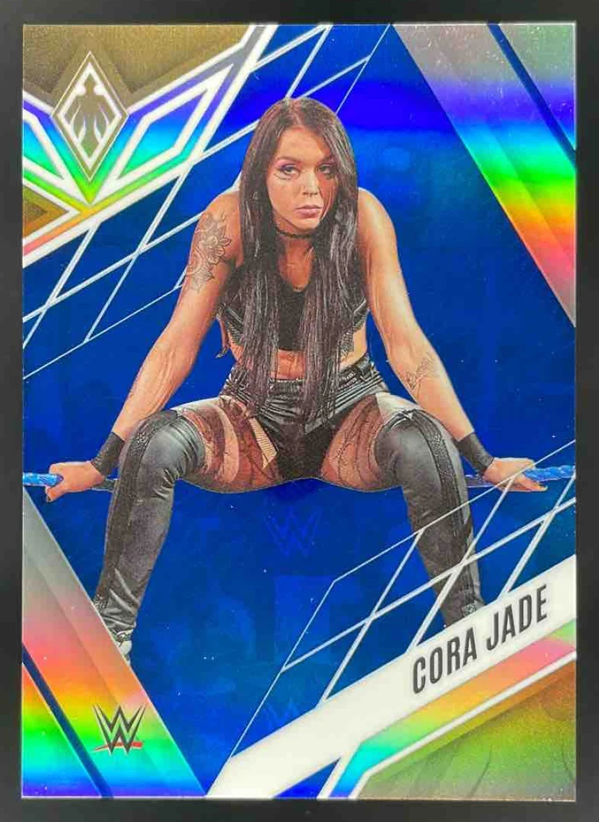 2023 Panini Chronicles WWE Blue #322 Cora Jade Phoenix /99