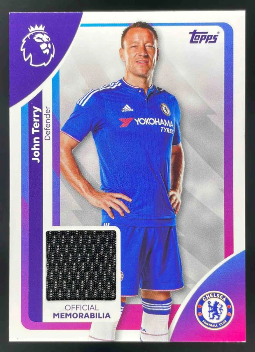 2025-26 Topps Premier League Premier Relics #RE-JT John Terry MEM