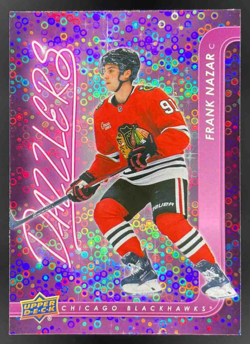 2024-25 Upper Deck Dazzlers Pink #DZ-55 Frank Nazar RC