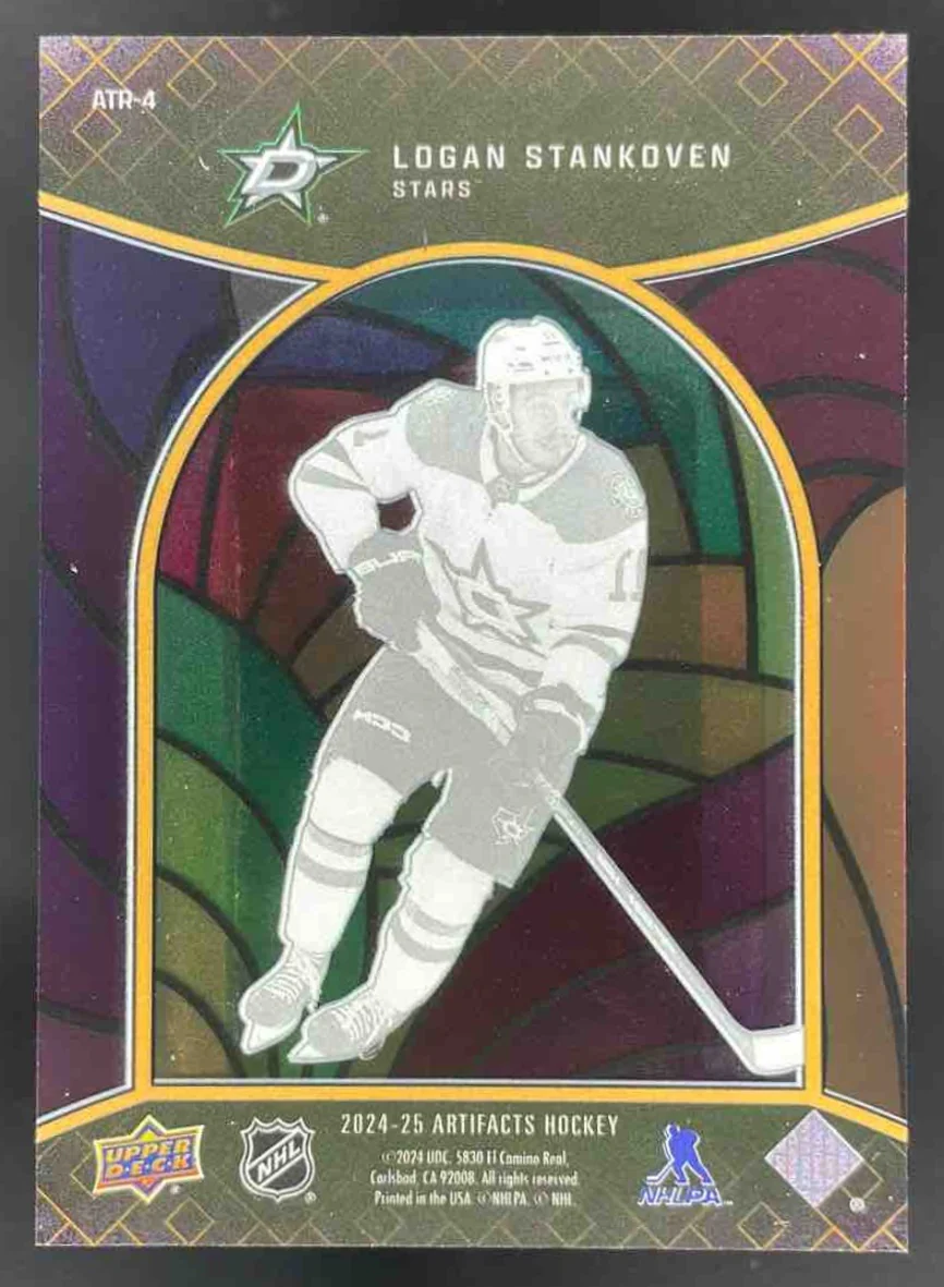 2024-25 Upper Deck Artifacts Antiquity Rookies #ATR-4 Logan Stankoven - Image 2