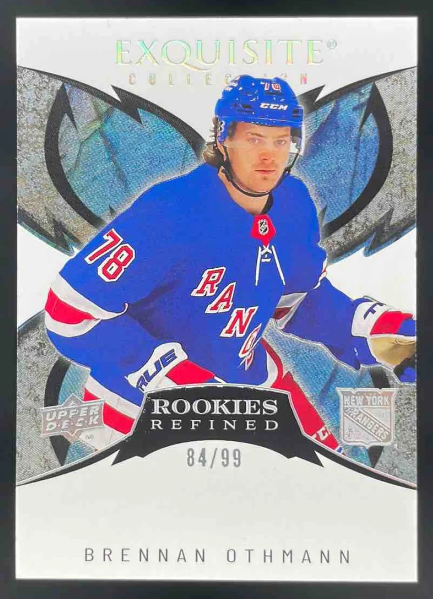 2024-25 Upper Deck Ice Exquisite Collection Rookie Refined Brennan Othmann /99