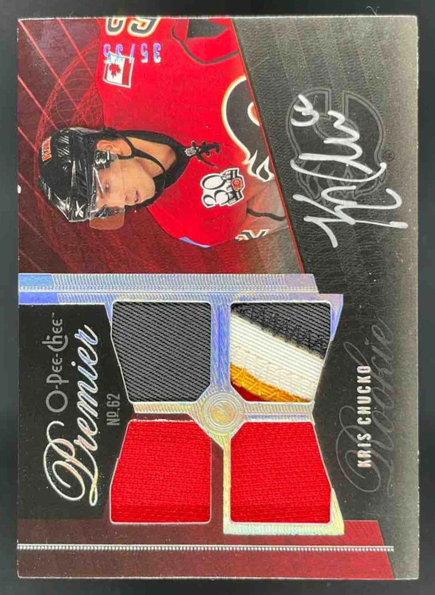 2009-10 O-Pee-Chee Premier Gold Spectrum #87 Kris Chucko Autograph RC Auto /35