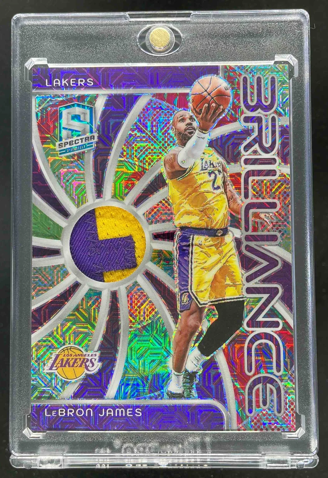 2023-24 Panini Spectra Brilliance Meta #BRI-LBJ LeBron James /25