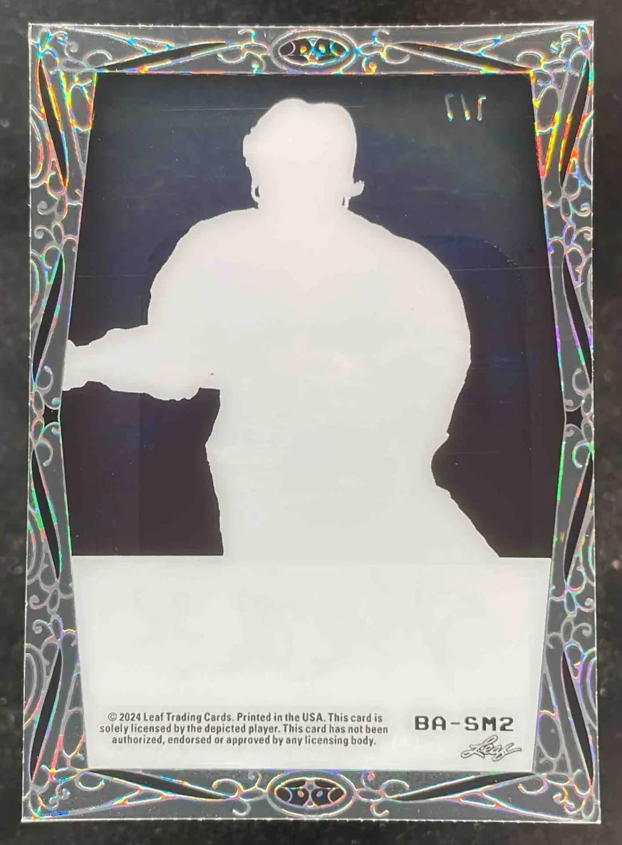 2024 Leaf Metal Hockey Legends  PETG Acetate Crystal Stephane Matteau Auto /7 - Image 2