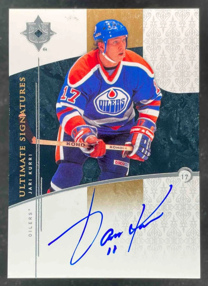 2010-11 Upper Deck Ultimate Collection Ultimate Signatures #USJK Jari Kurri Auto