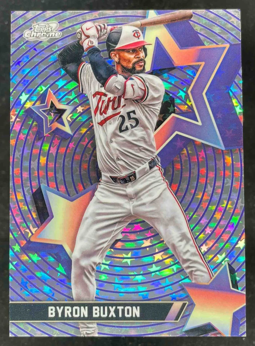 2025 Topps Cosmic Chrome Starfractor #SF-58 Byron Buxton