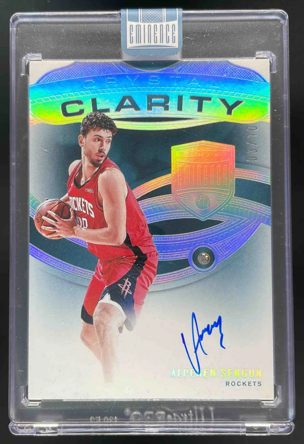 2024-25 Eminence Crystal Clarity Diamond Signatures #10 Alperen Sengun Auto /10