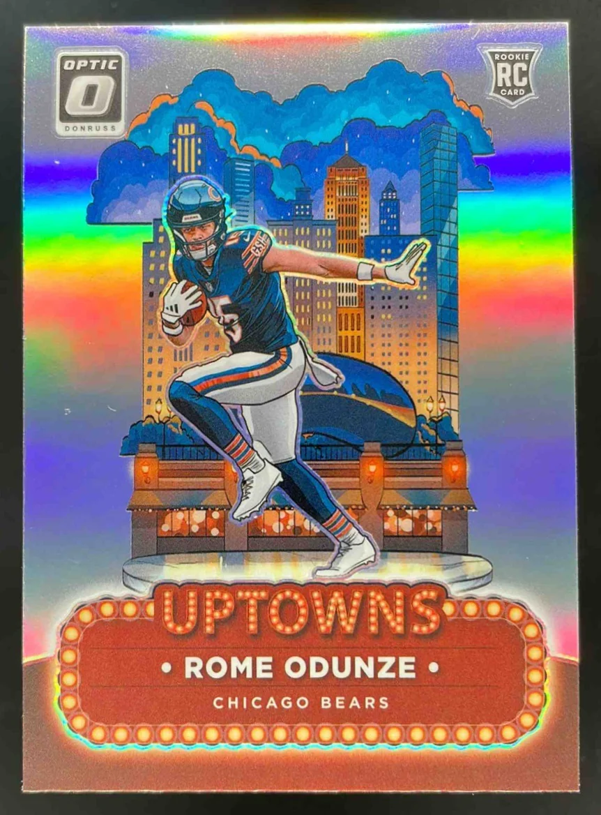 2024 Panini Donruss Optic Uptowns #11 Rome Odunze RC SSP