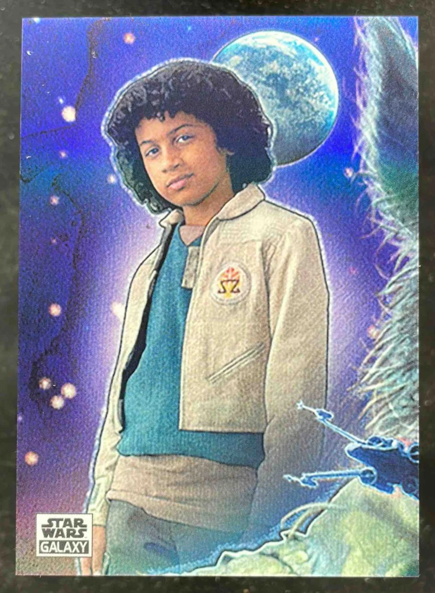 2025 Topps Chrome Star Wars Galaxy Orginal Art Puzzle Cards #SCP-4 Wim
