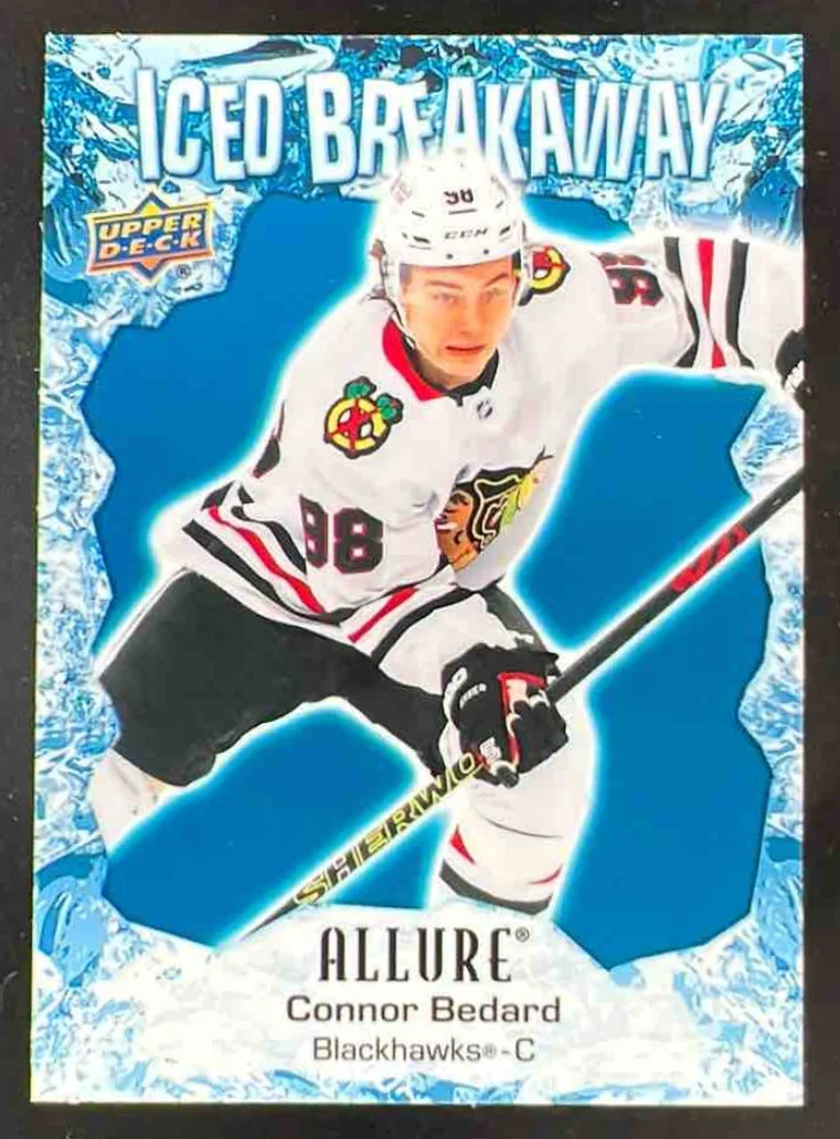 2023-24 Upper Deck Allure Iced Breakaway #IB-5 Connor Bedard RC