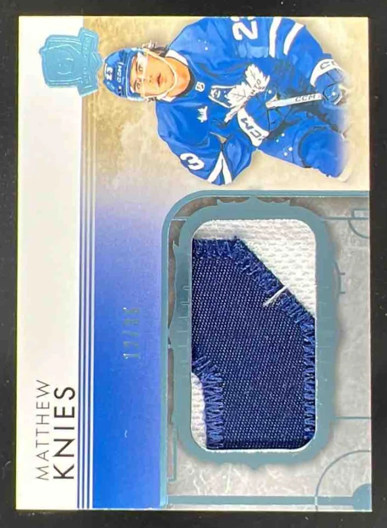 2023-24 Upper Deck The Cup Rookie Rink Gallery Patch #RGMK-V2 Matthew Knies /35