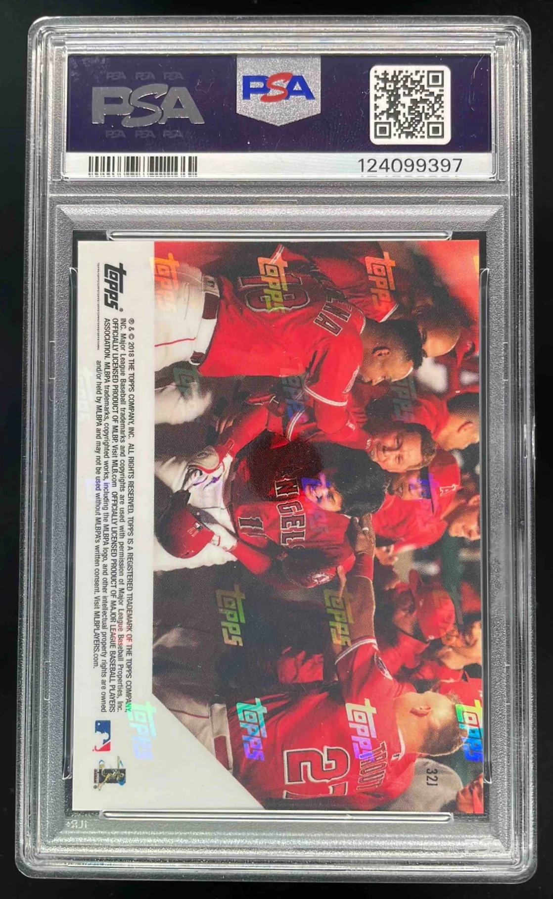 2018 Topps Now #32J Shohei Ohtani RC PSA 10 - Image 2