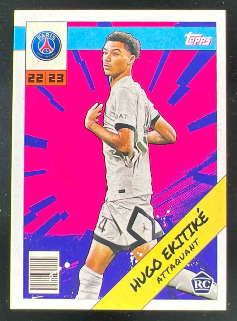 2022 Topps Paris Saint-Germain Fan Set Heroes #PAH-4 Hugo Ekitike