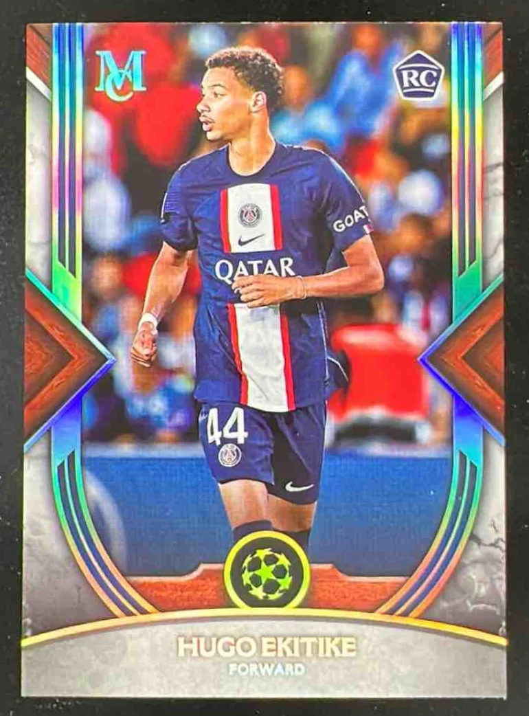 2022-23 Topps Museum Collection UEFA Champions League #44 Hugo Ekitike RC