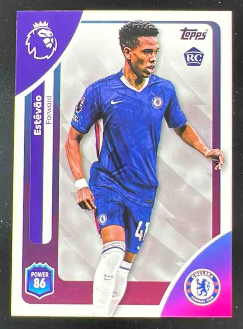 2025-26 Topps English Premier League #105 Estevao RC Rookie
