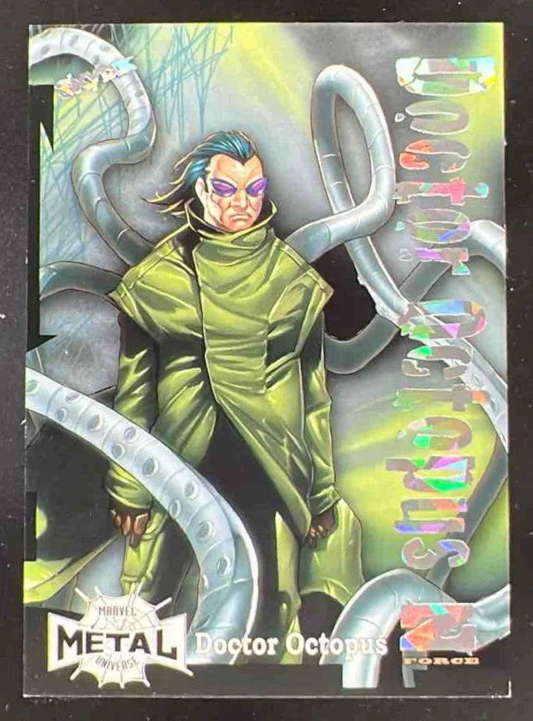 2021 Metal Universe Marvel Spider Man Z Force Amazing Rave Doctor Octopus /62
