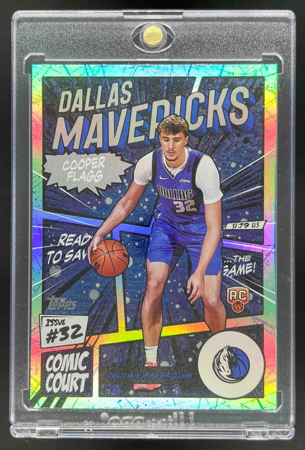2025-26 Topps Comic Court #CC-16 Cooper Flagg RC