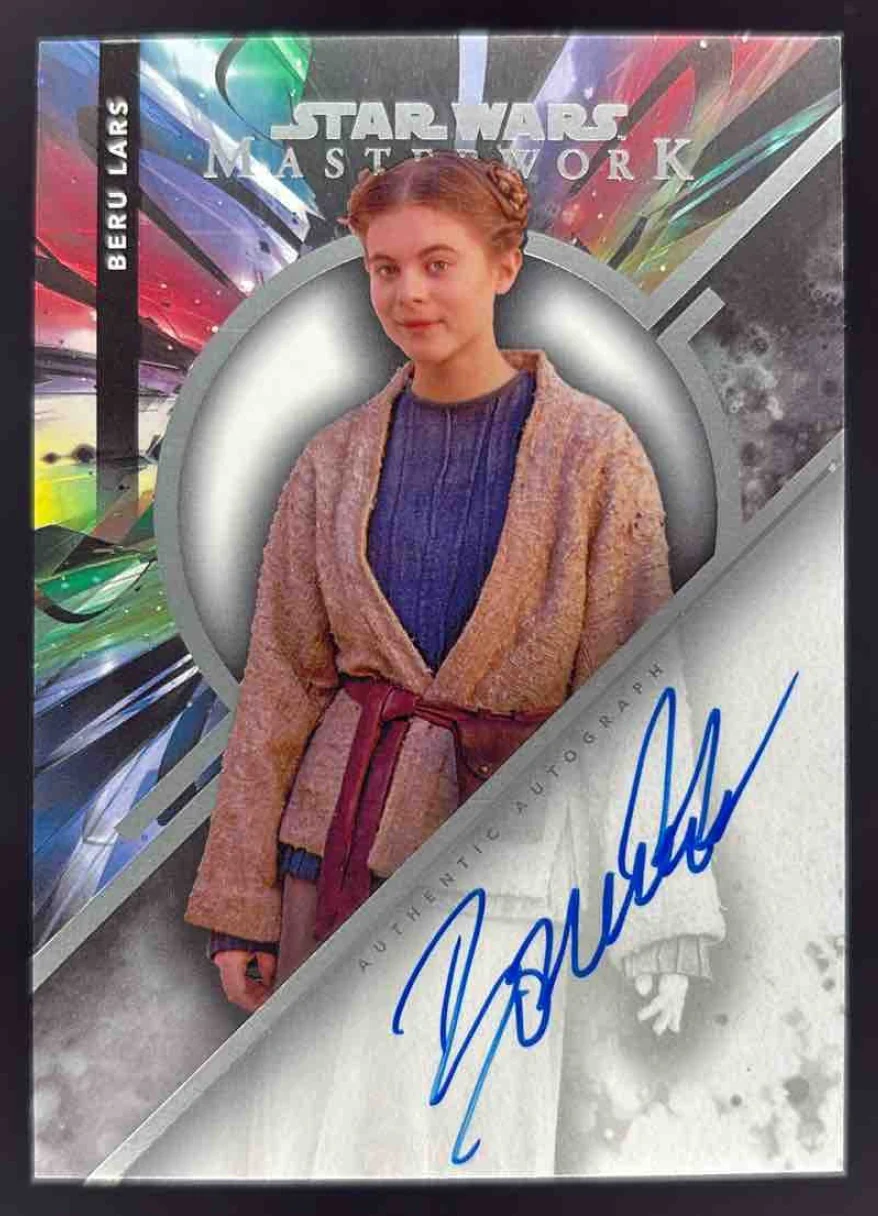 2022 Topps Star Wars Masterwork Autographs #MWA-BP Bonnie Piesse Auto
