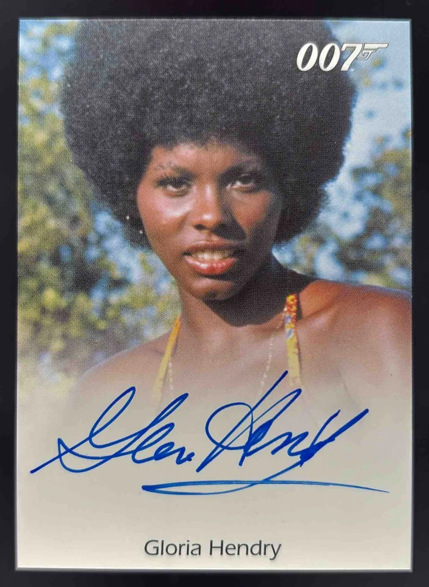 Rittenhouse 007 Live and Let Die Autograph Gloria Hendry as Rosie Carver Auto