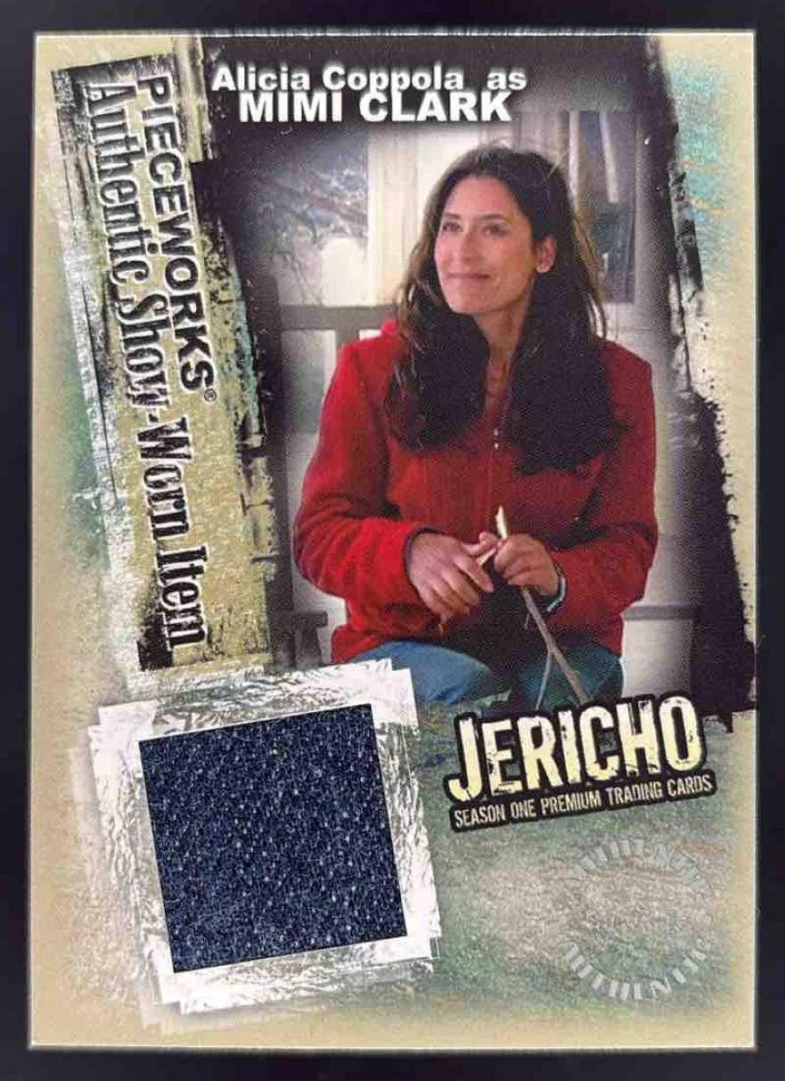 2007 Inkworks Jericho Show Worn Item Alicia Coppola as Mimi Clark