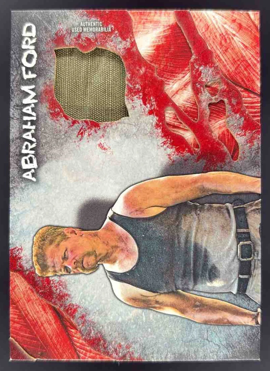 2016 Topps The Walking Dead Pants Relic Michael Cudlitz Abraham Ford