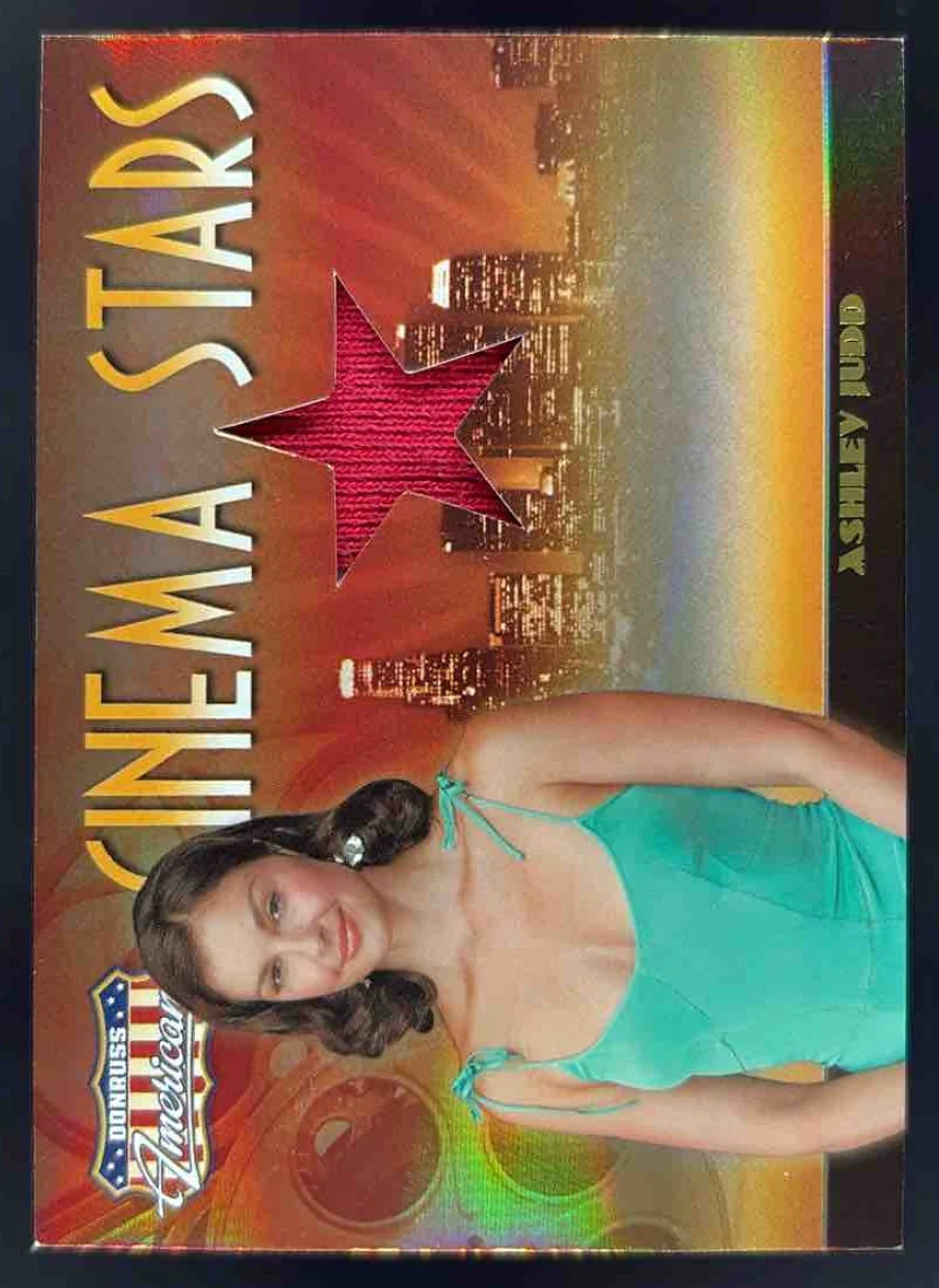 2007 Donruss Americana Cinema Stars Material #CS-15 Ashley Judd /400