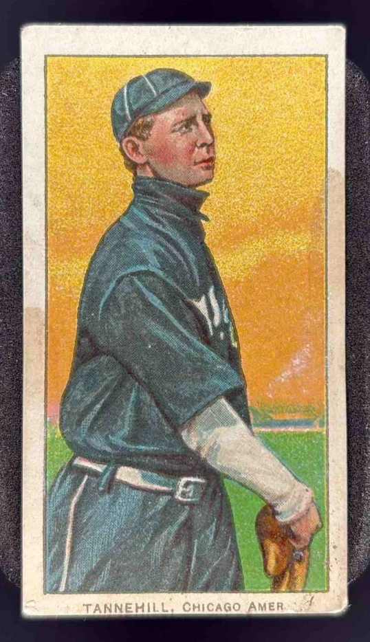 1909-11 T206 Sweet Caporal Lee Tannehill Chicago