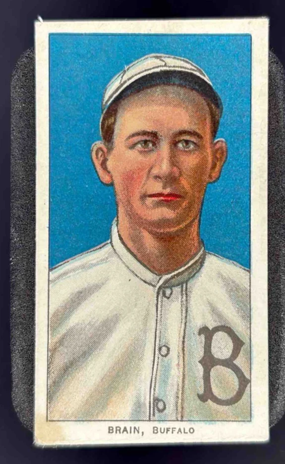 1909-11 T206 Piedmont #47 Dave Brain