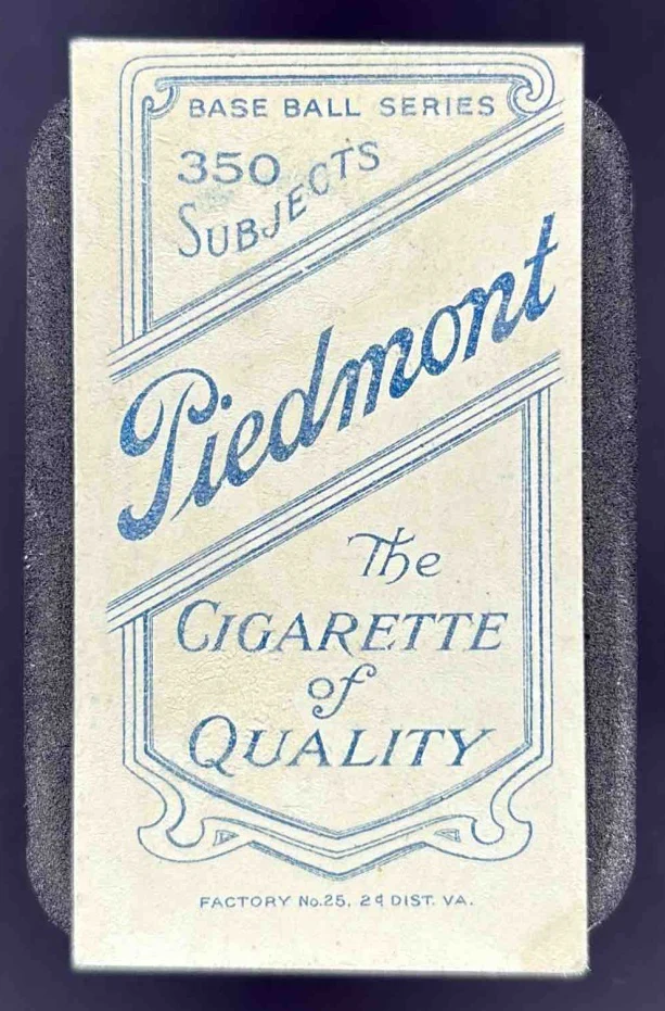 1909-11 T206 Piedmont #47 Dave Brain - Image 2