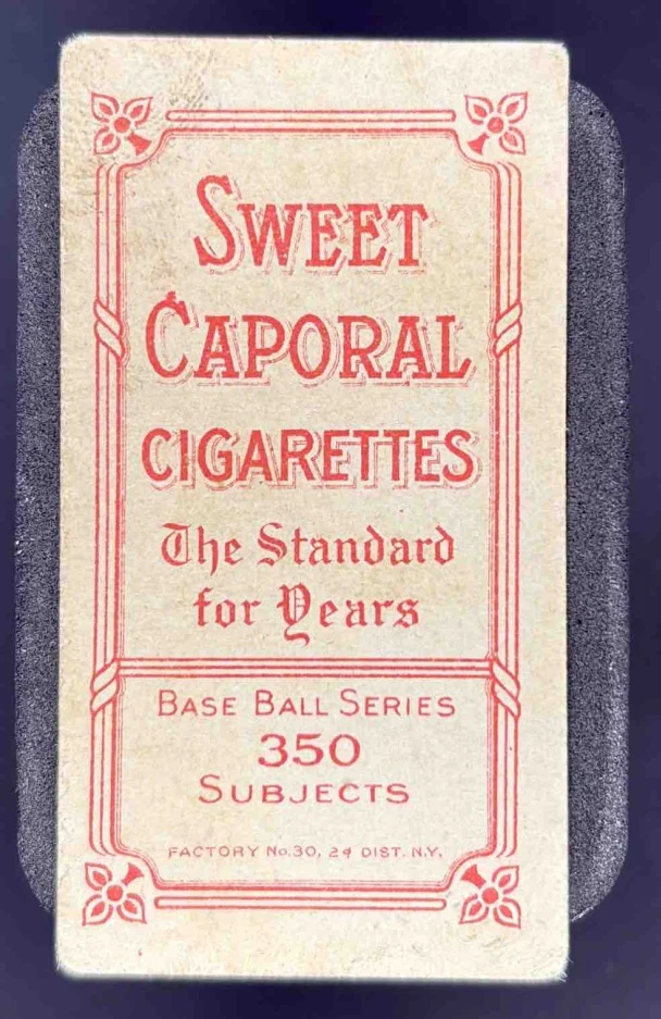 1909-11 T206 Sweet Caporal #259 Otto Knabe - Image 2