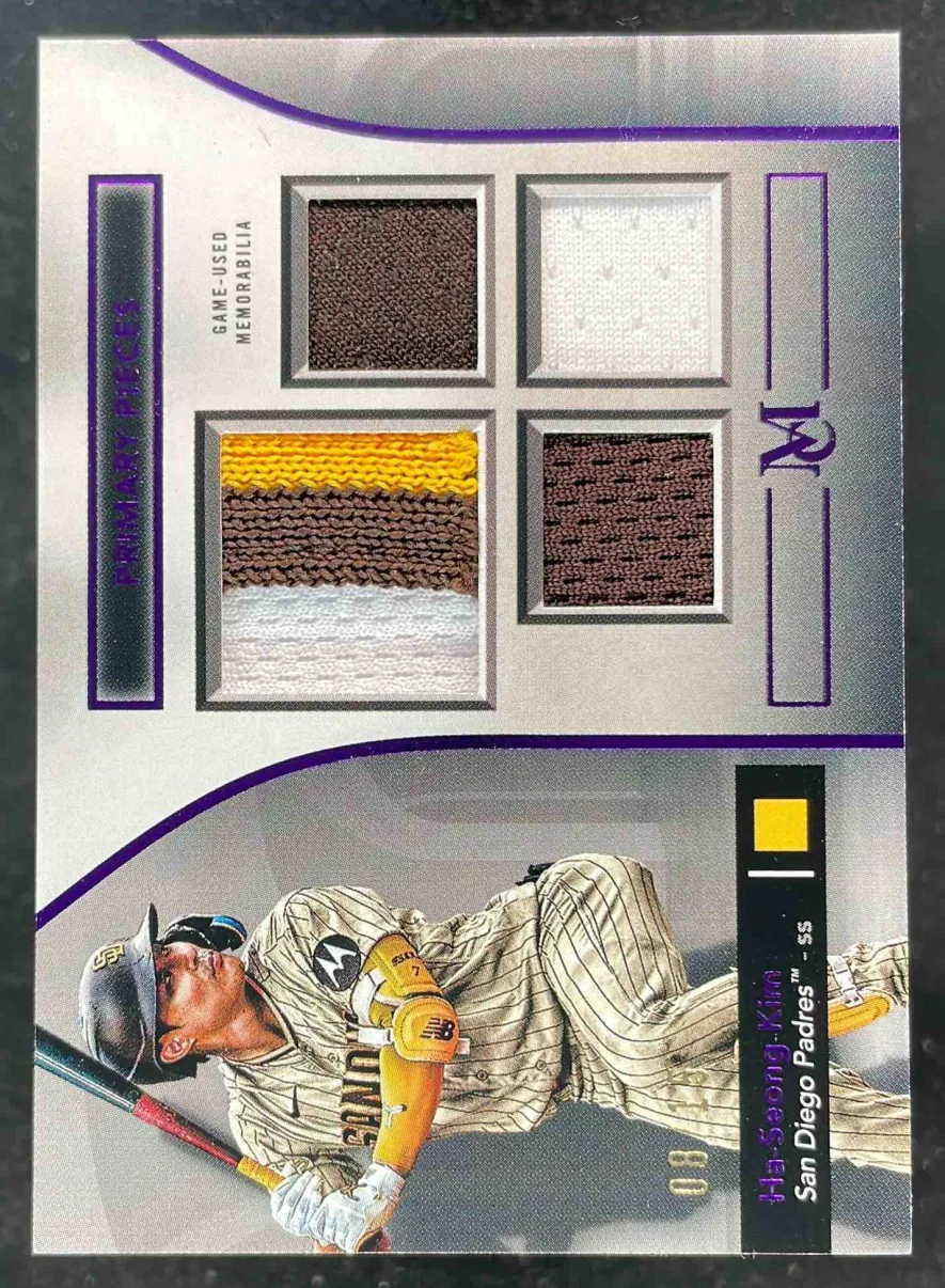 2024 Museum Collection Primary Pieces Quad Relics Amethyst Ha-Seong Kim /15