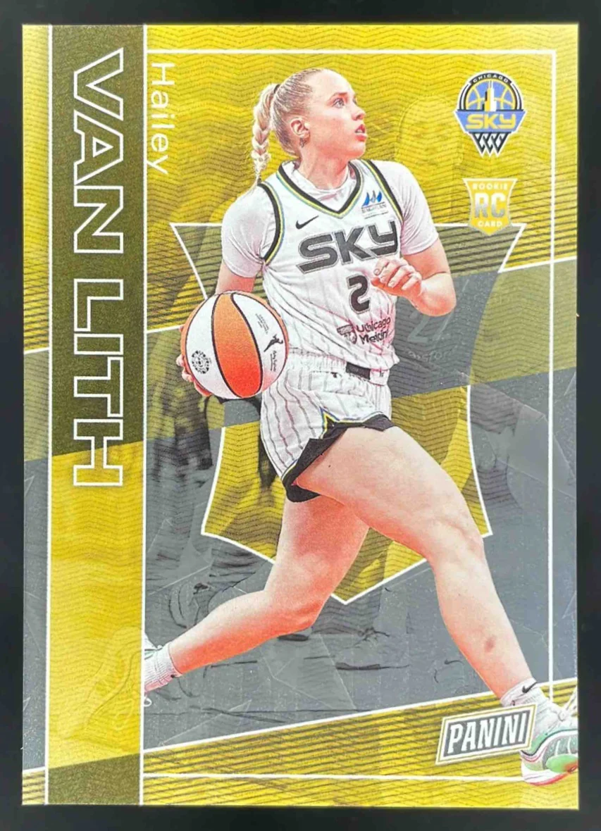 2025 Panini NSCC Silver Pack Wrapper Redemption Diamond Plate Hailey Van Lith RC