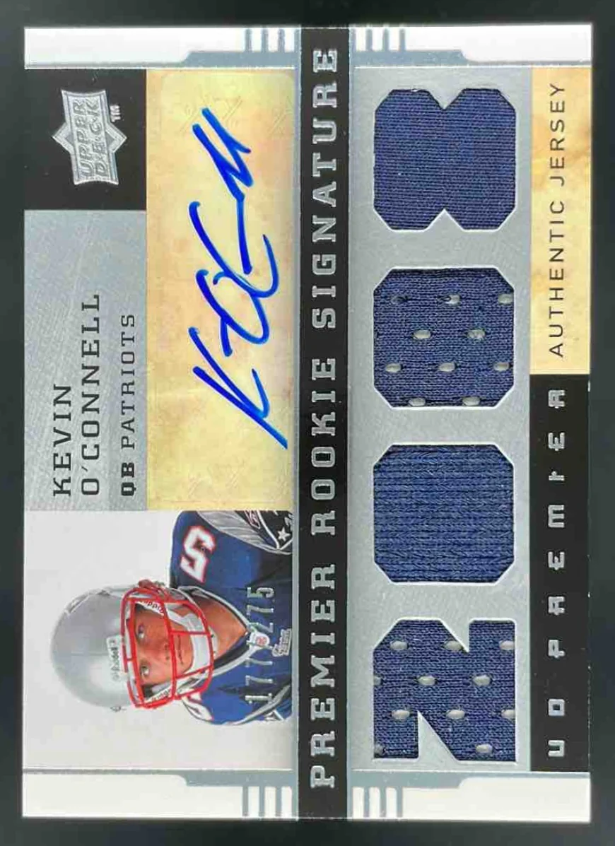 2008 Upper Deck Premier #135 Kevin O'Connell RC Auto /275