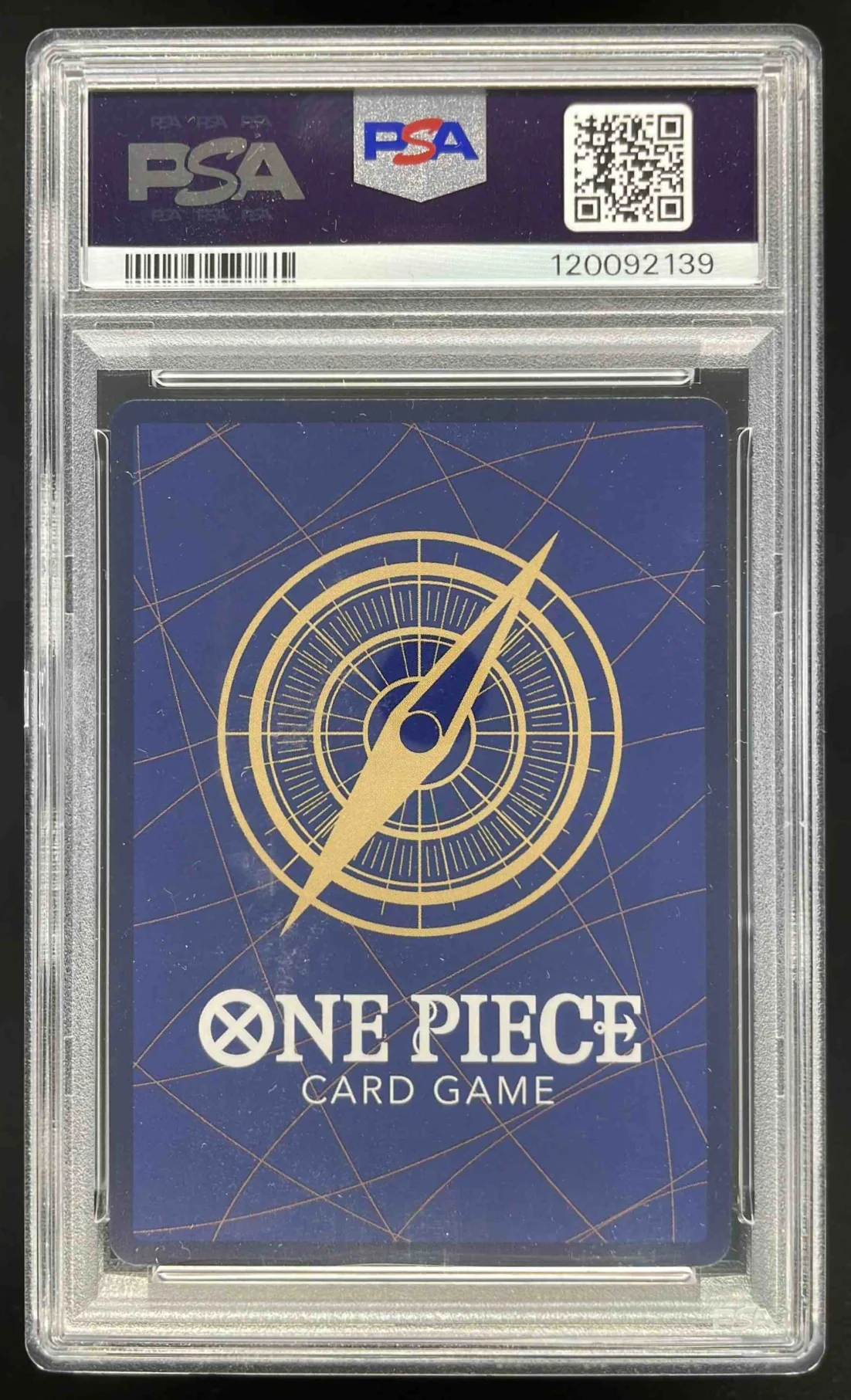2024 One Piece OP08 EN #106 Nami PSA 10 - Image 2
