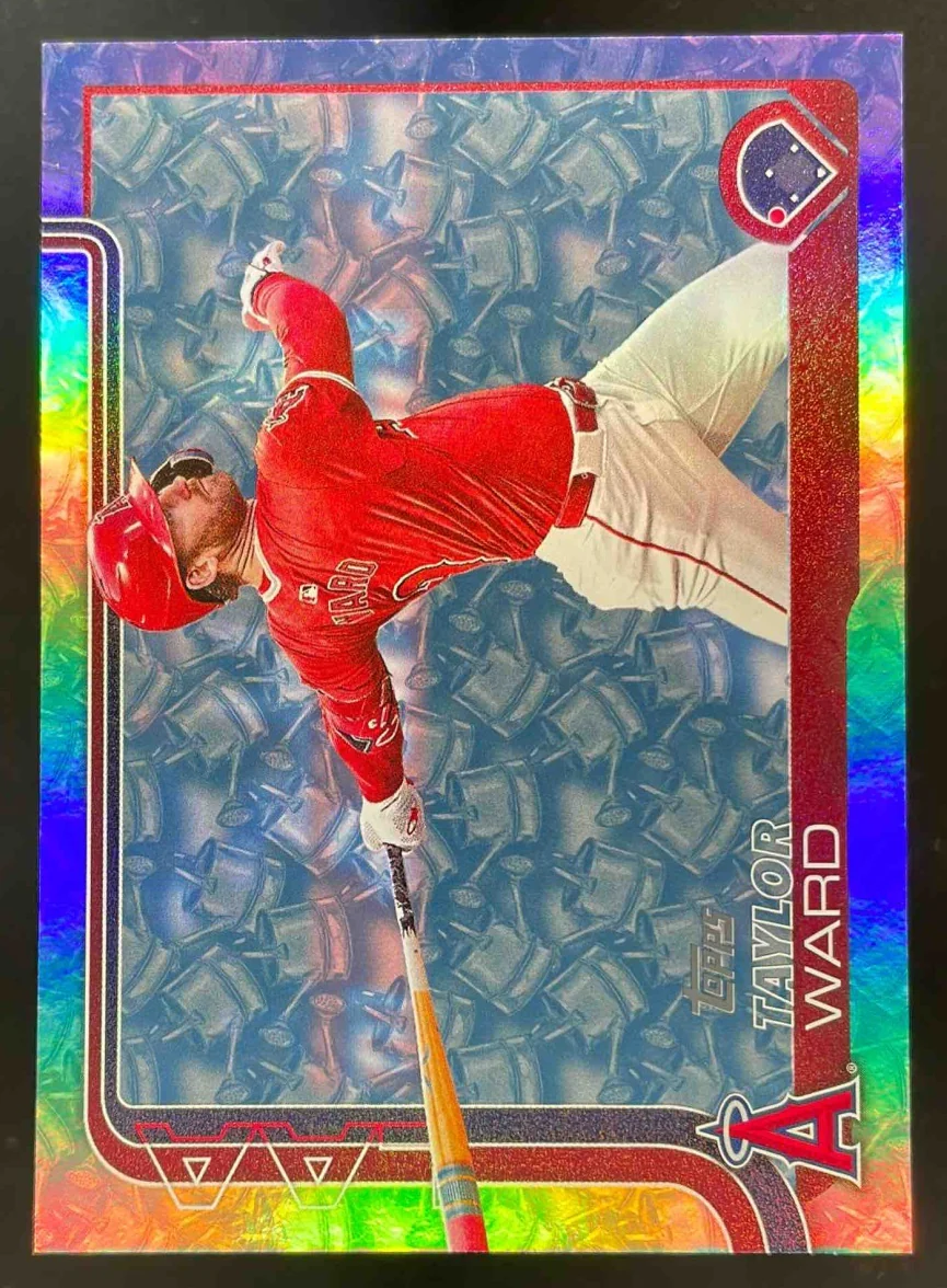 2025 Topps Holiday Watering Can #209 Taylor Ward /5