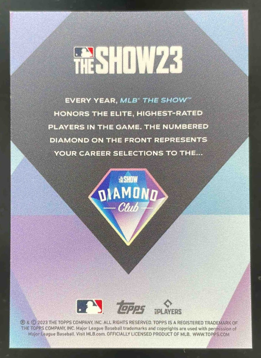 2023 Topps Diamond Club The Show Jazz Chisholm Jr. /499 - Image 2