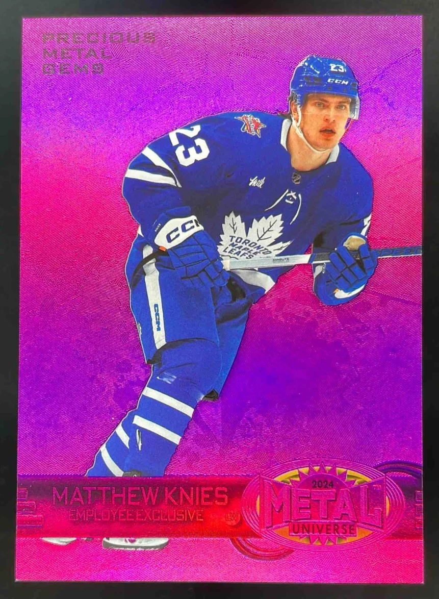2024 Metal Universe Pink Precious Metal Gems Employee Exclusive Matthew Enies