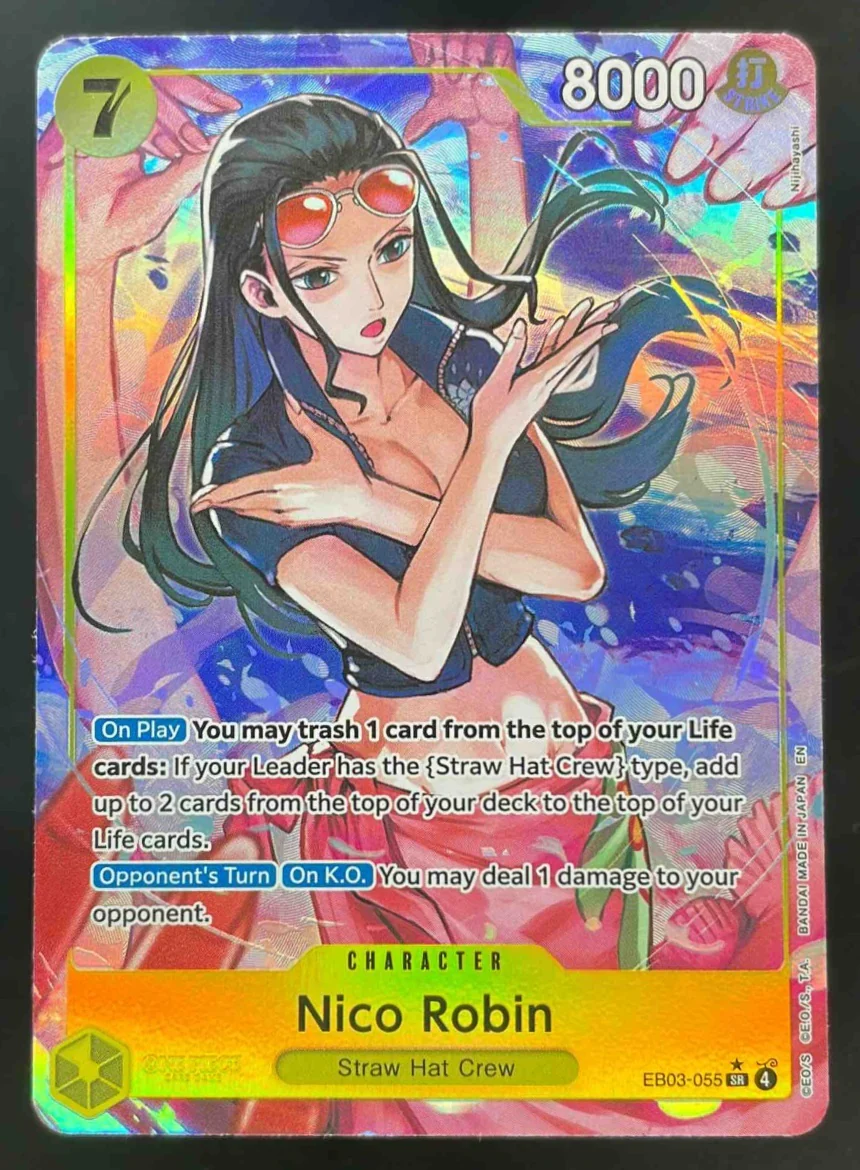 2026 One Piece Heroines Edition Special Card #EB03-055 Nico Robin