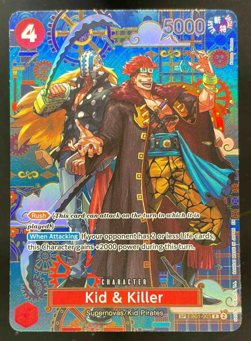 Kid & Killer - EB01-003 SP - The Azure Sea's Seven OP14