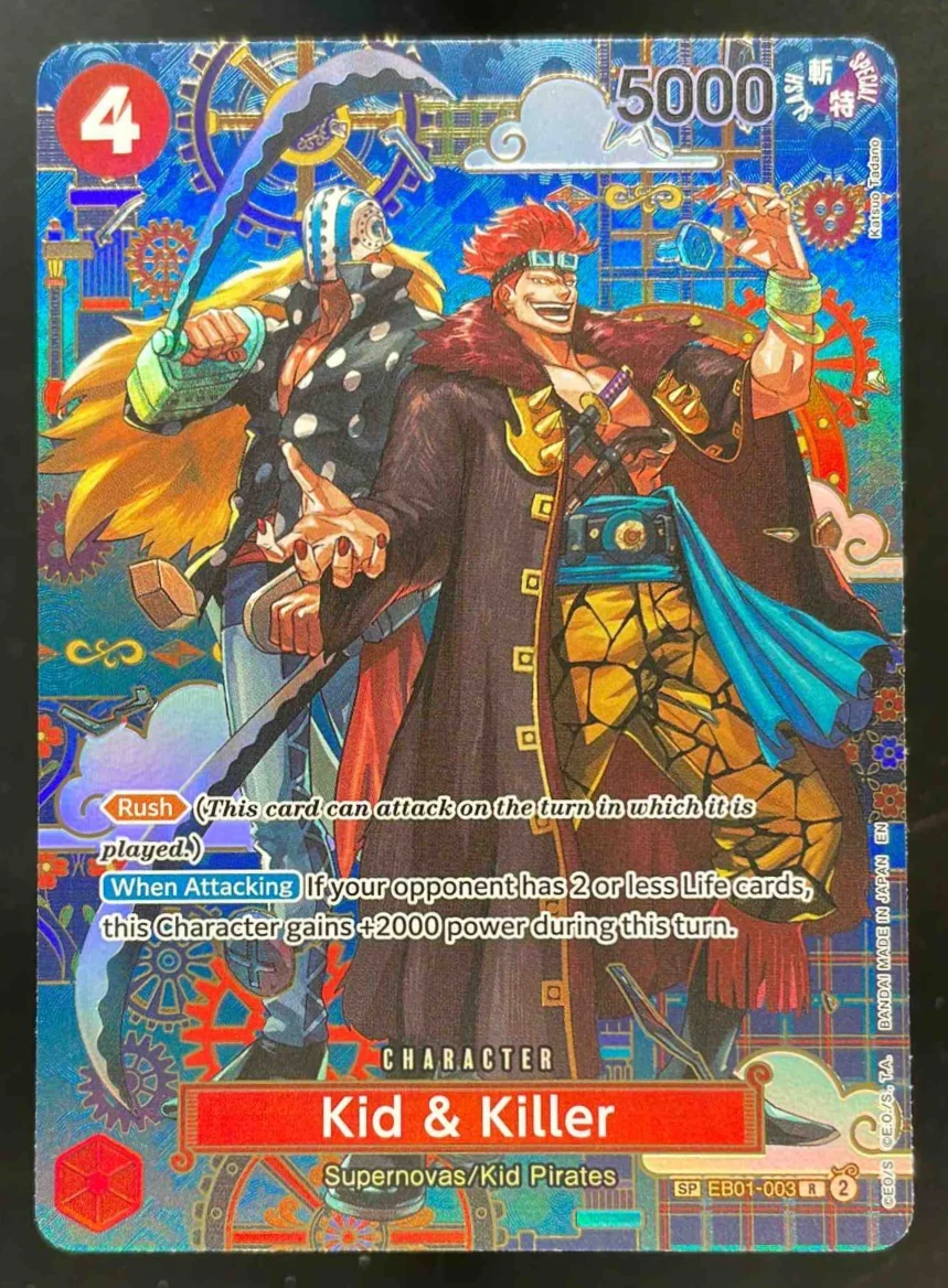 Kid & Killer - EB01-003 SP - The Azure Sea's Seven OP14