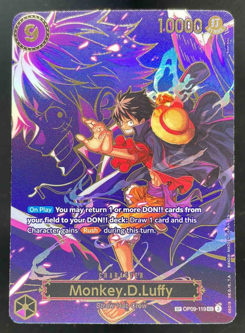 Monkey.D.Luffy - OP09-119 SP - Carrying On His Will OP13
