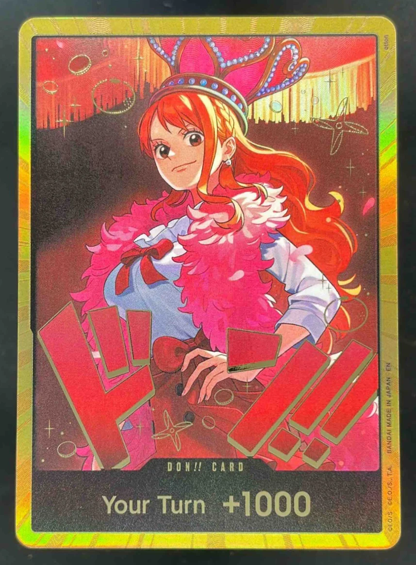 DON!! Card Nami Gold - Extra Booster: One Piece Heroines Edition EB-03