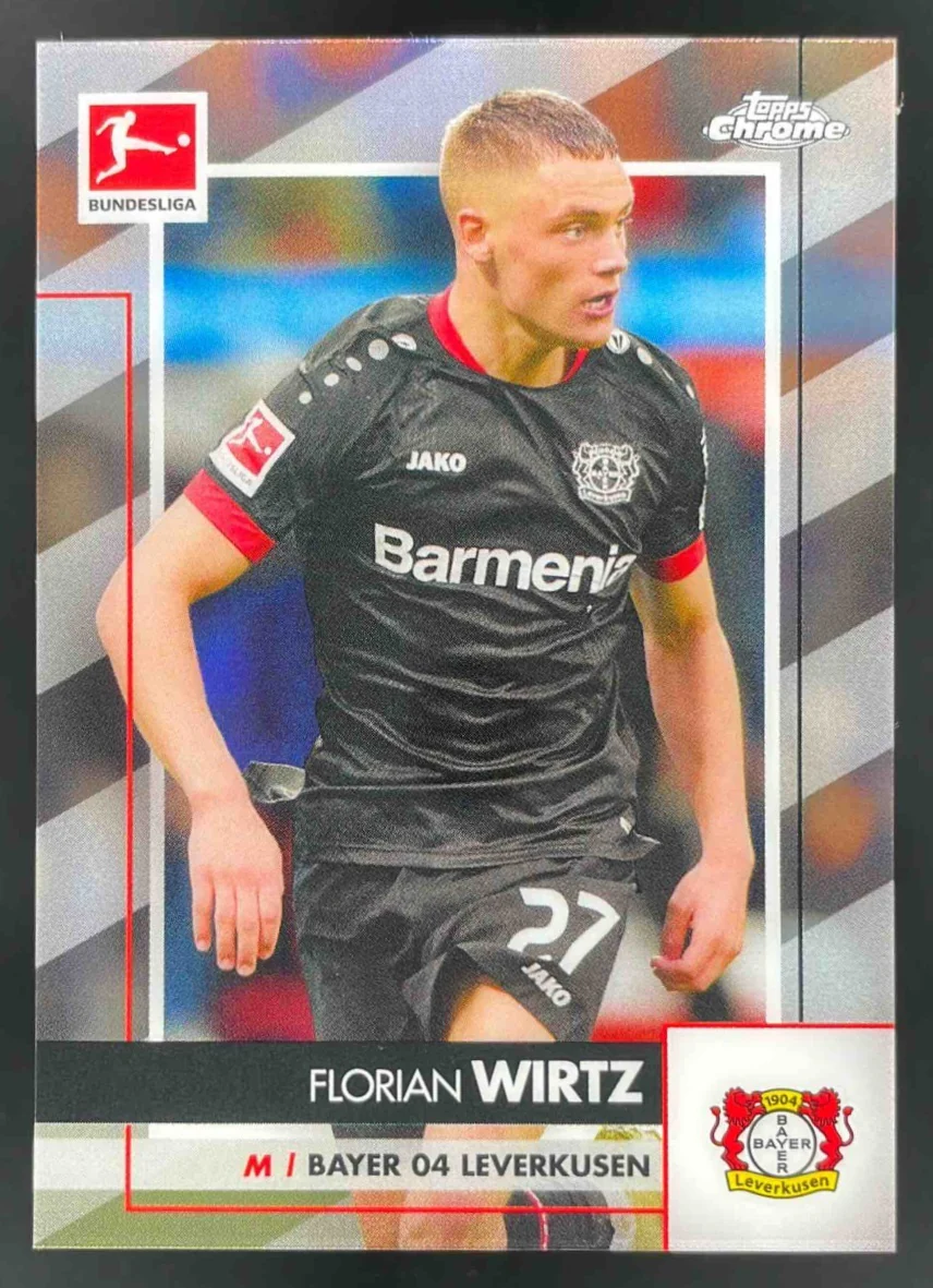 2020 Topps Chrome Bundesliga #64 Florian Wirtz RC