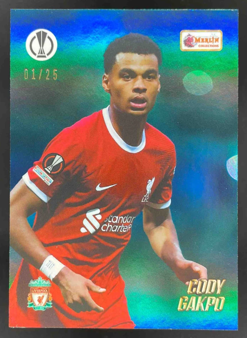 2023 Topps Merlin Heritage Card Collection #021 Cody Gakpo /25